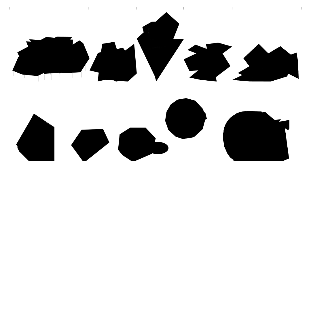 collection of shapes