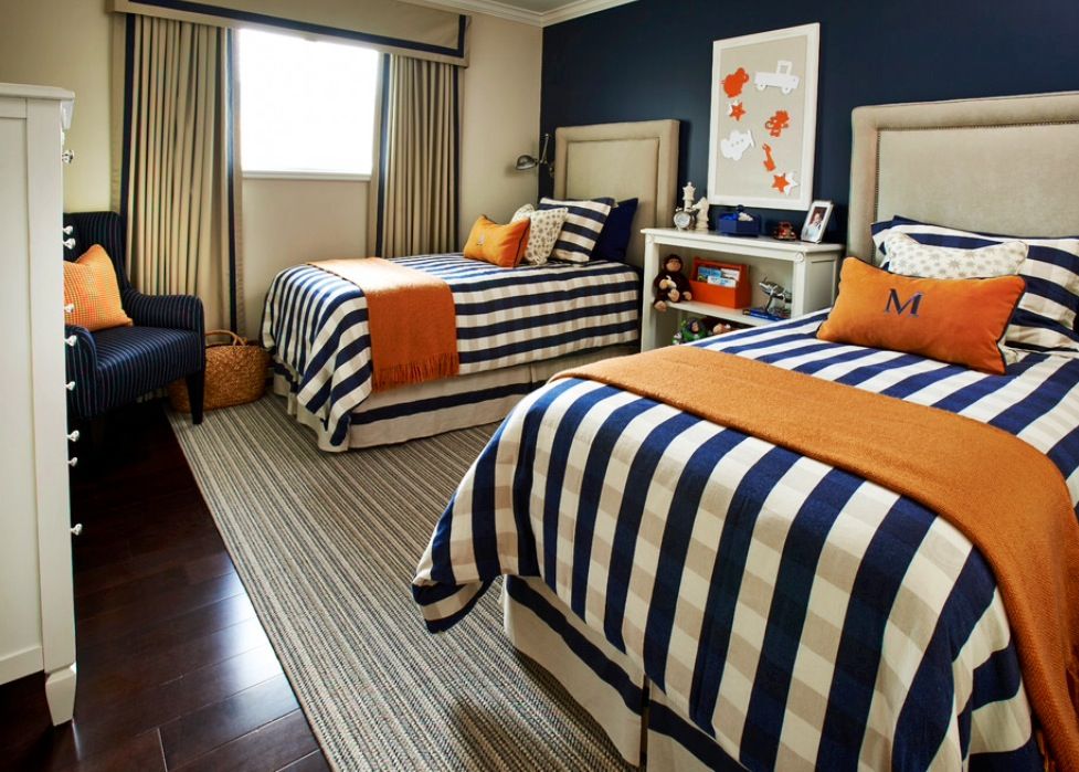 student housing: A room with bed