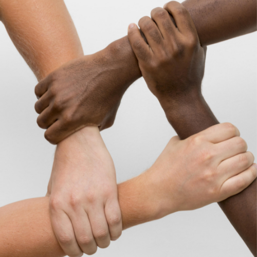 Hands together strong