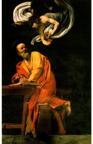 Микеланджело Апостол Матфей и ангел