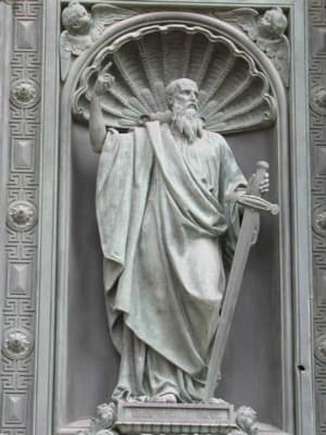 Апостол Павел статуя Исаакиевский собор