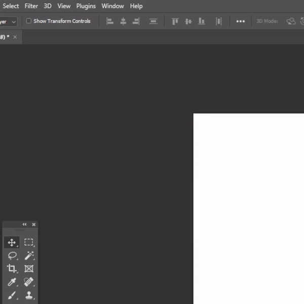 Paragraph and Character Windows Photoshop