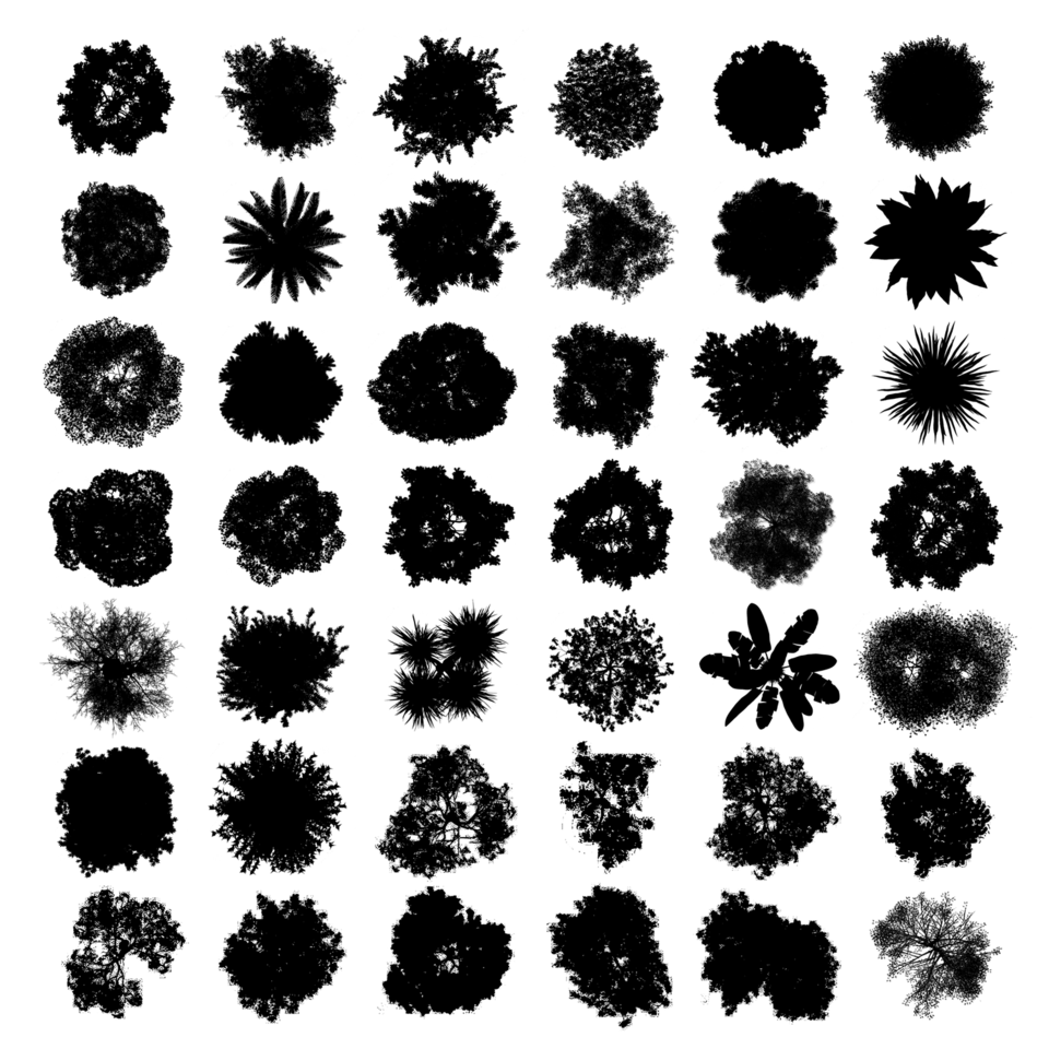 Photoshop tree brushes