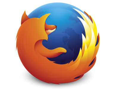Firefox logo.